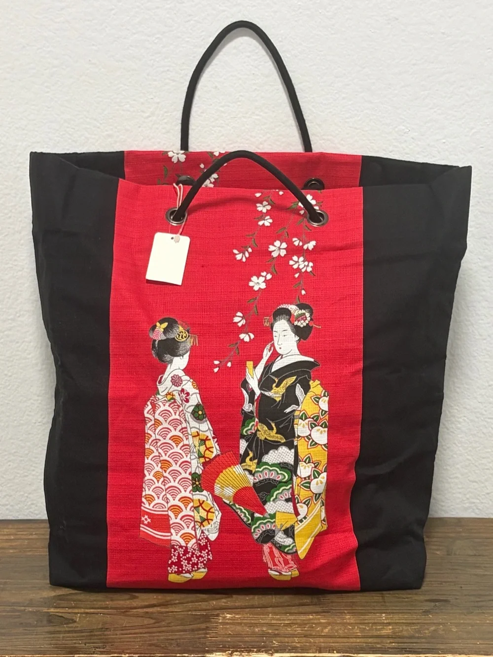 Japanese Geisha Tote - NEW